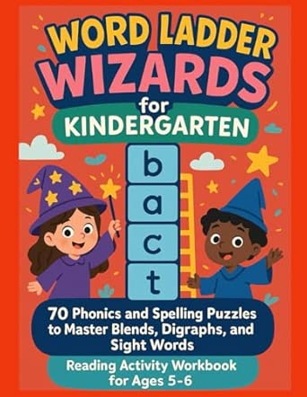 Kindergarten Word Ladder Wizards